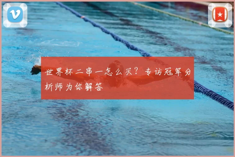 世界杯二串一怎么买?专访冠军分析师为你解答