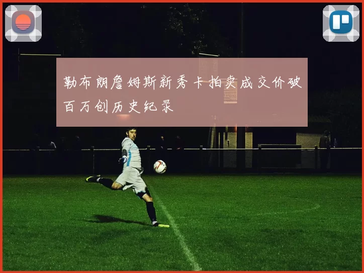 勒布朗詹姆斯新秀卡拍卖成交价破百万创历史纪录